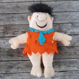Fred Flintstone Stuffed Plush  Playtime Toys Inc  19" tall  Vintage Carnival